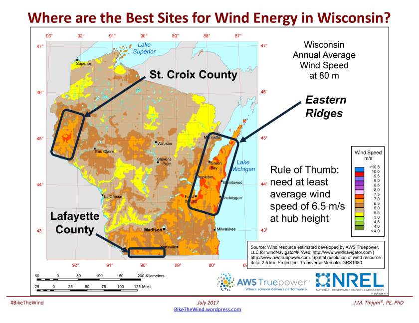 Best Sites in Wisconsin for Wind Energy