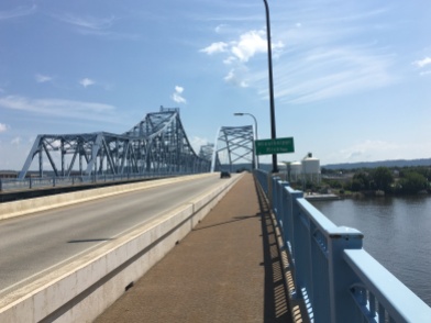 An eclectic set of bridges over the Mississippi and into La Crosse
