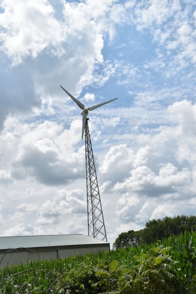 Community-scale turbine in Cashton
